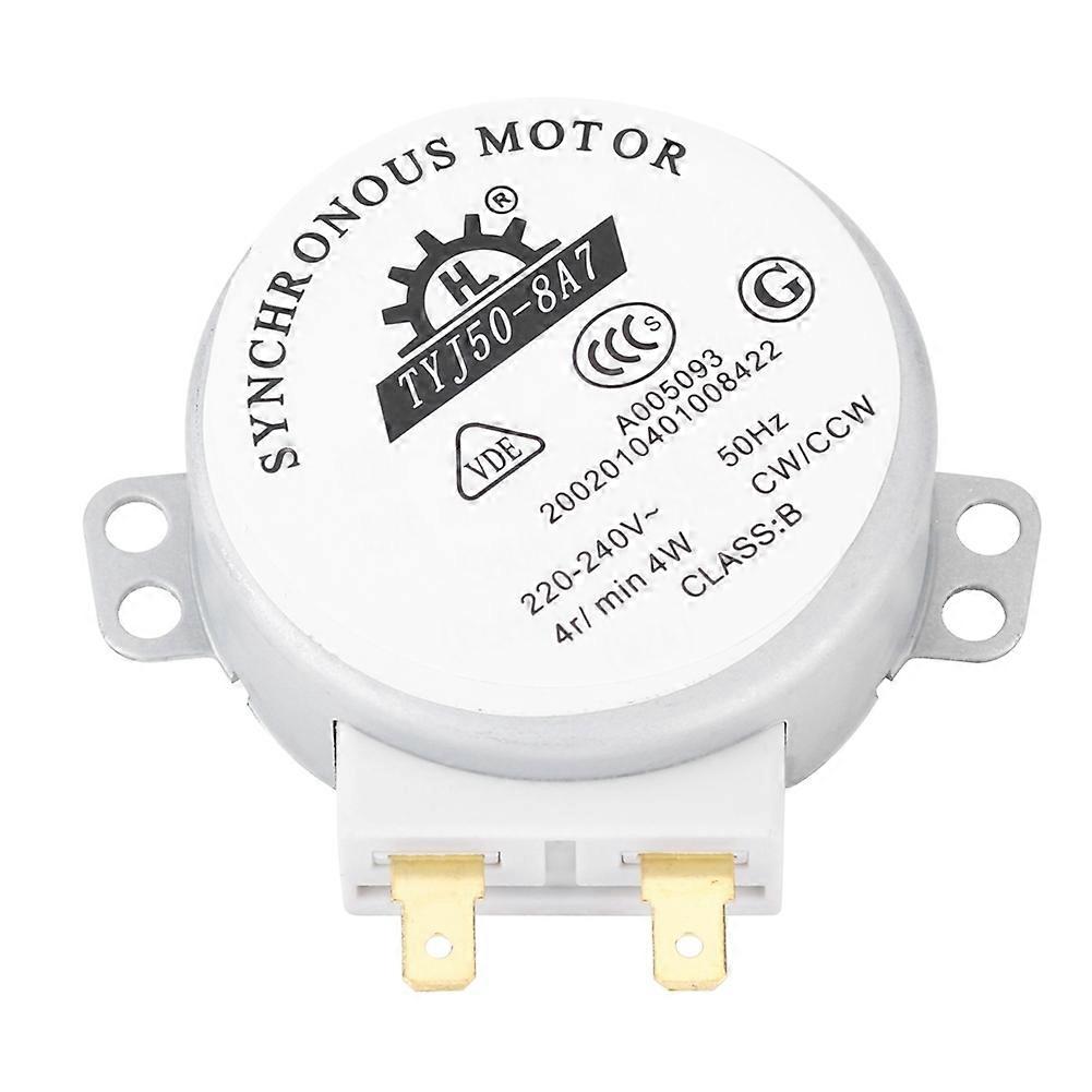 TYJ50-8A7 محرك متزامن صغير AC 220-240V 4RPM CCW / CW للمروحة الكهربائية