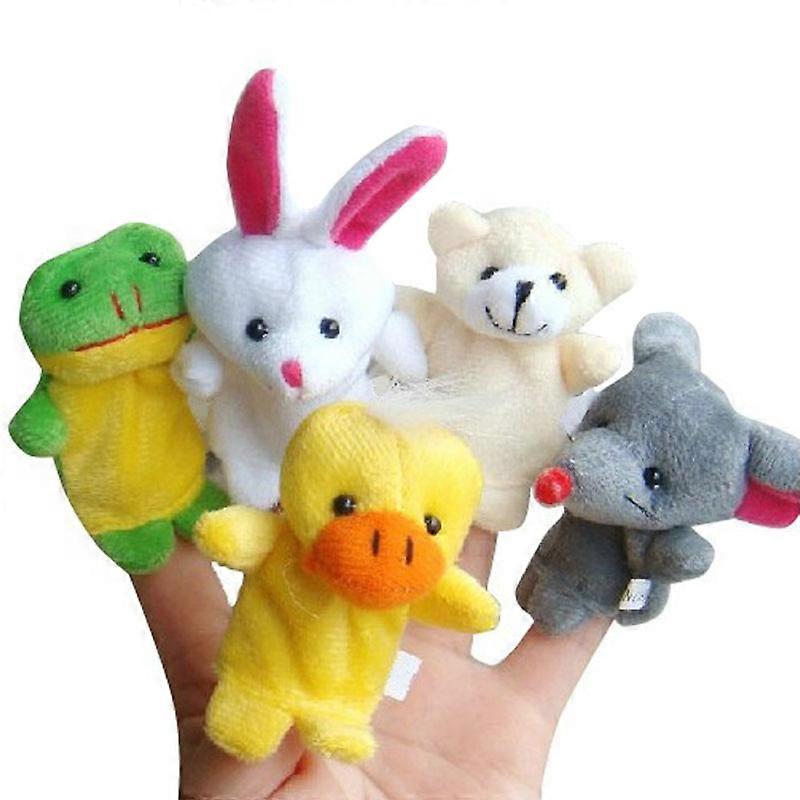 10 pièces marionnette à doigt - Jouets pour bébés de 0 6 12 mois, Animaux en peluche mignons, Chaussettes de - Puériculture & Eveil bébé