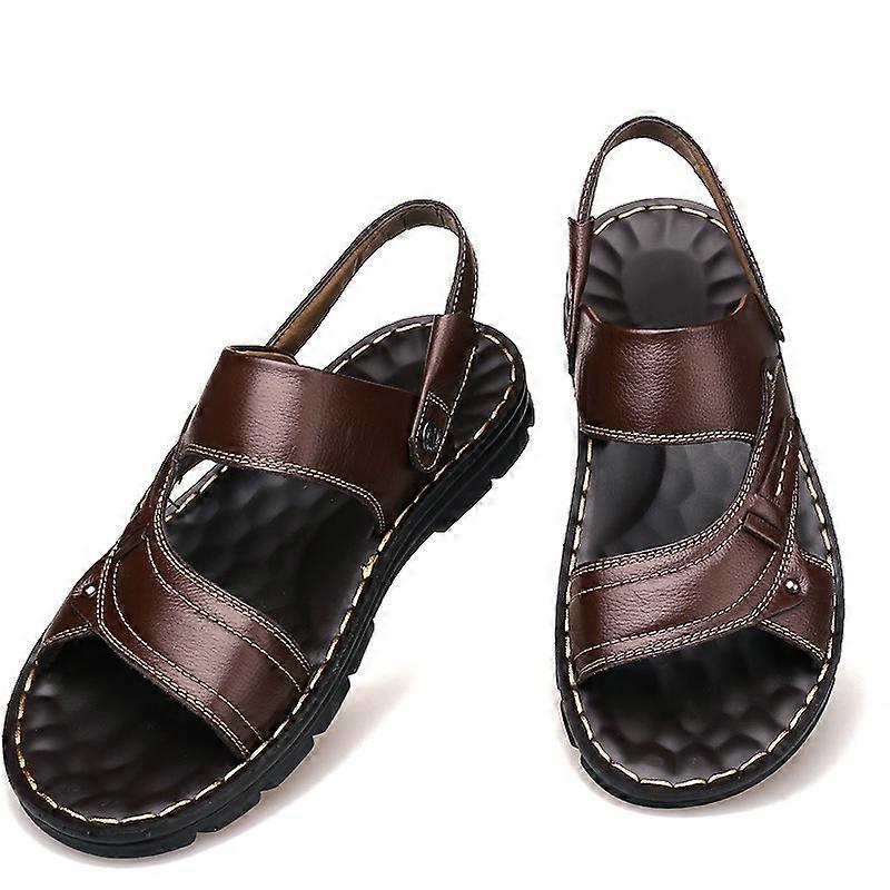 Två mäns sandaler Läder Sandaler Sandaler Skor