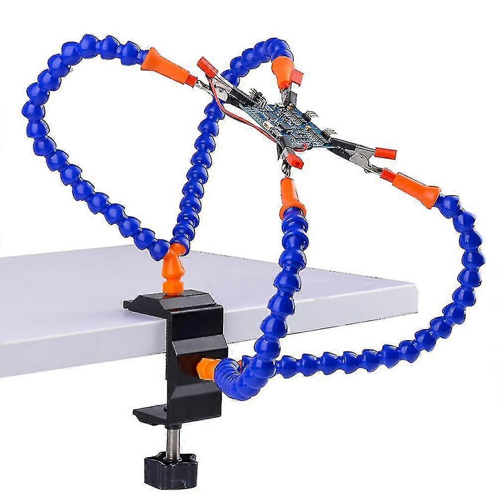 Multi Soldering Helping Hand Third Hand Tool With 4pcs Flexi