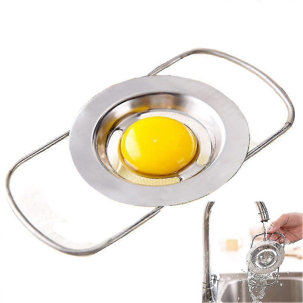 Stainless Steel Egg Separator Telescopic Egg White Yolk Filter
