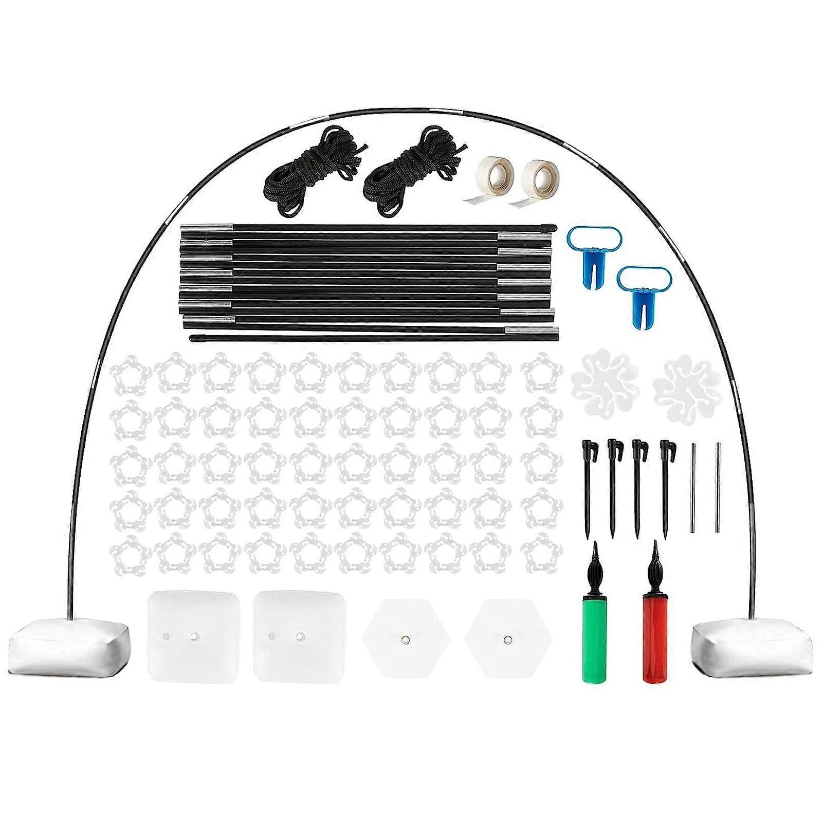 1 Set Balloon Arch Kit Easy Assembly Reusable Adjustable Wide Application Versatile Balloon Arch Set for Party Decorations KAESI