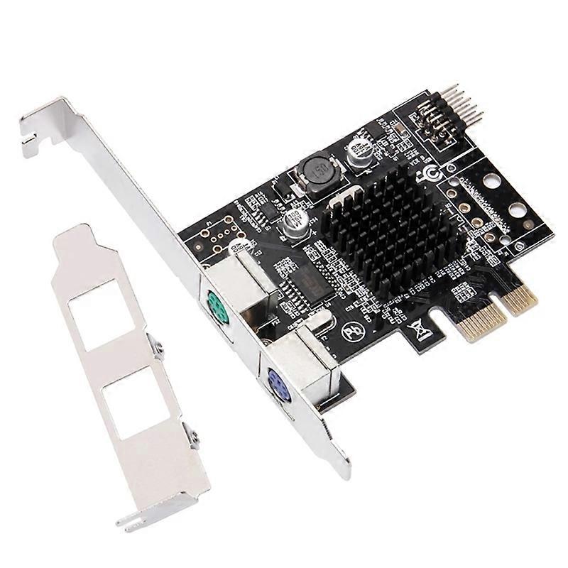 MCS9990CV PCIE a PS2 Scheda riser PS/2 a doppia porta per tastiera mouse da PCI-E a PS/2