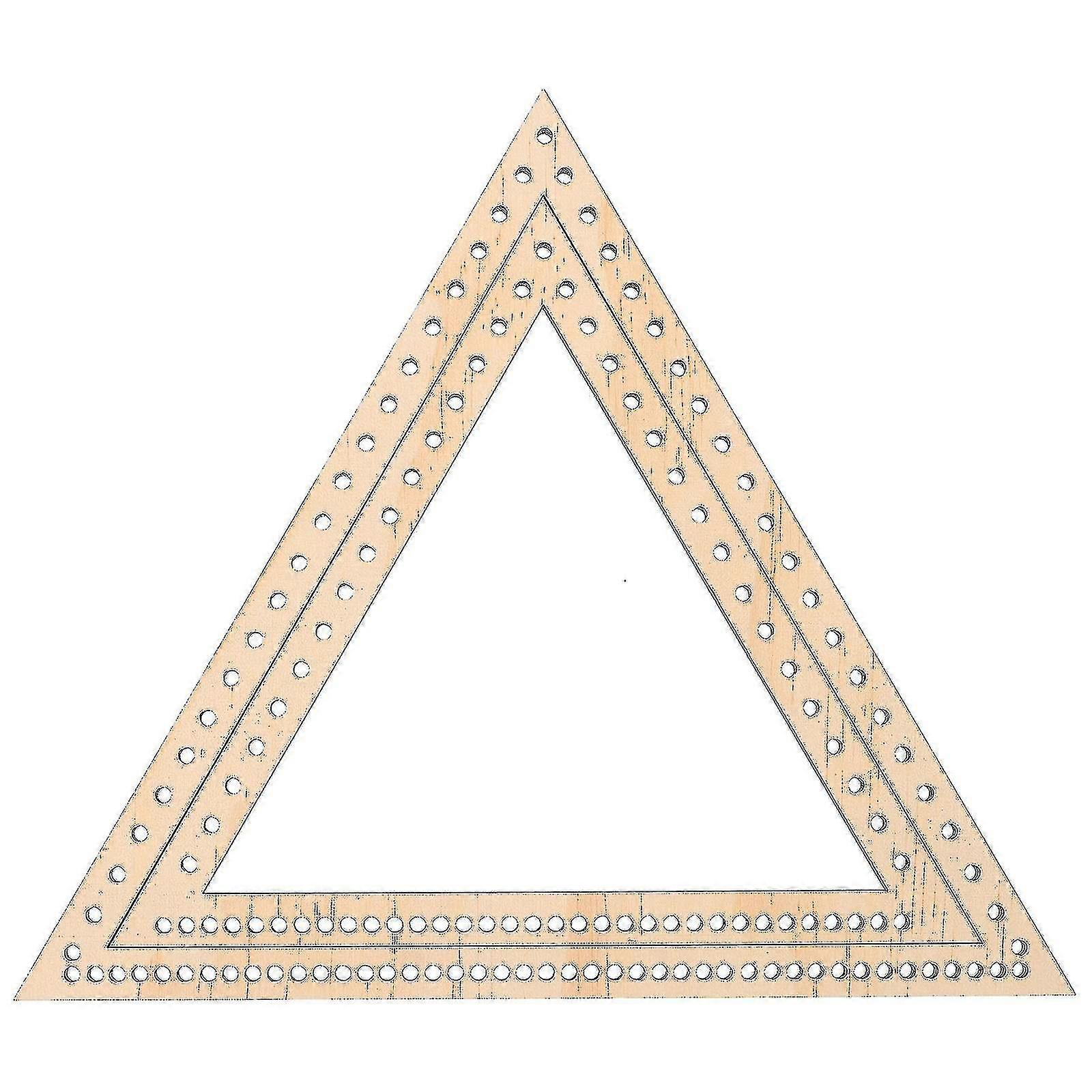 2pcs Triangle Shape Weaving Loom Frame Tapestry Craft Loom For Handicraft Making