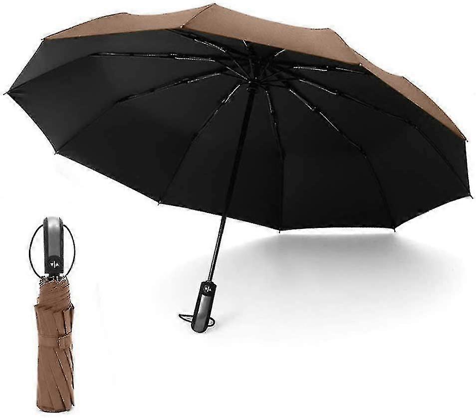 Umbrella Strong Windproof Umbrellas For Women Men Automatic Compact Folding