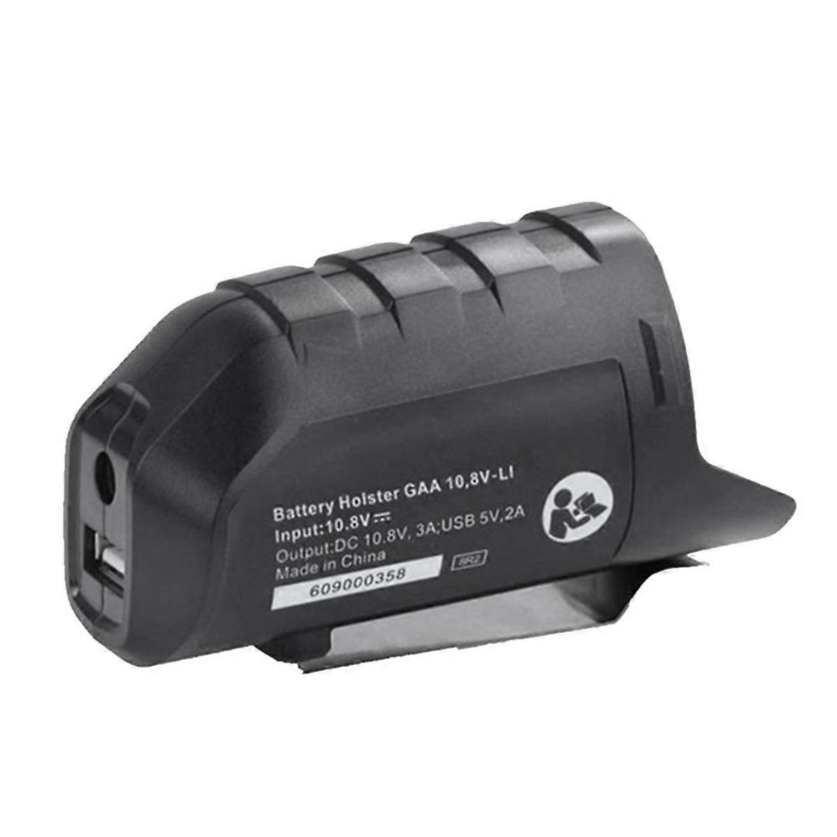 Adapter for 10.8V 12V Lithium Battery Electric Power Tool Parts BHB120 USB Power Connector Charger