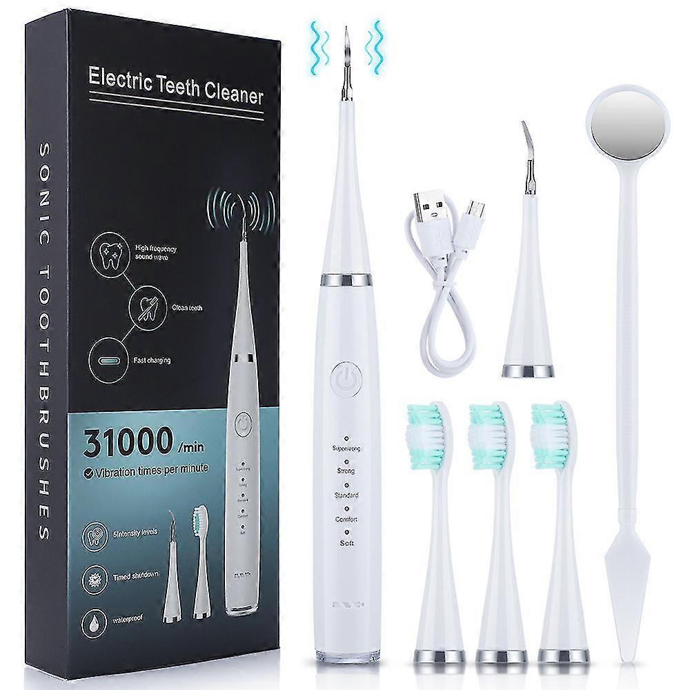 Electric Toothbrush Set, Rechargeable Sonic Electric Toothbrush white