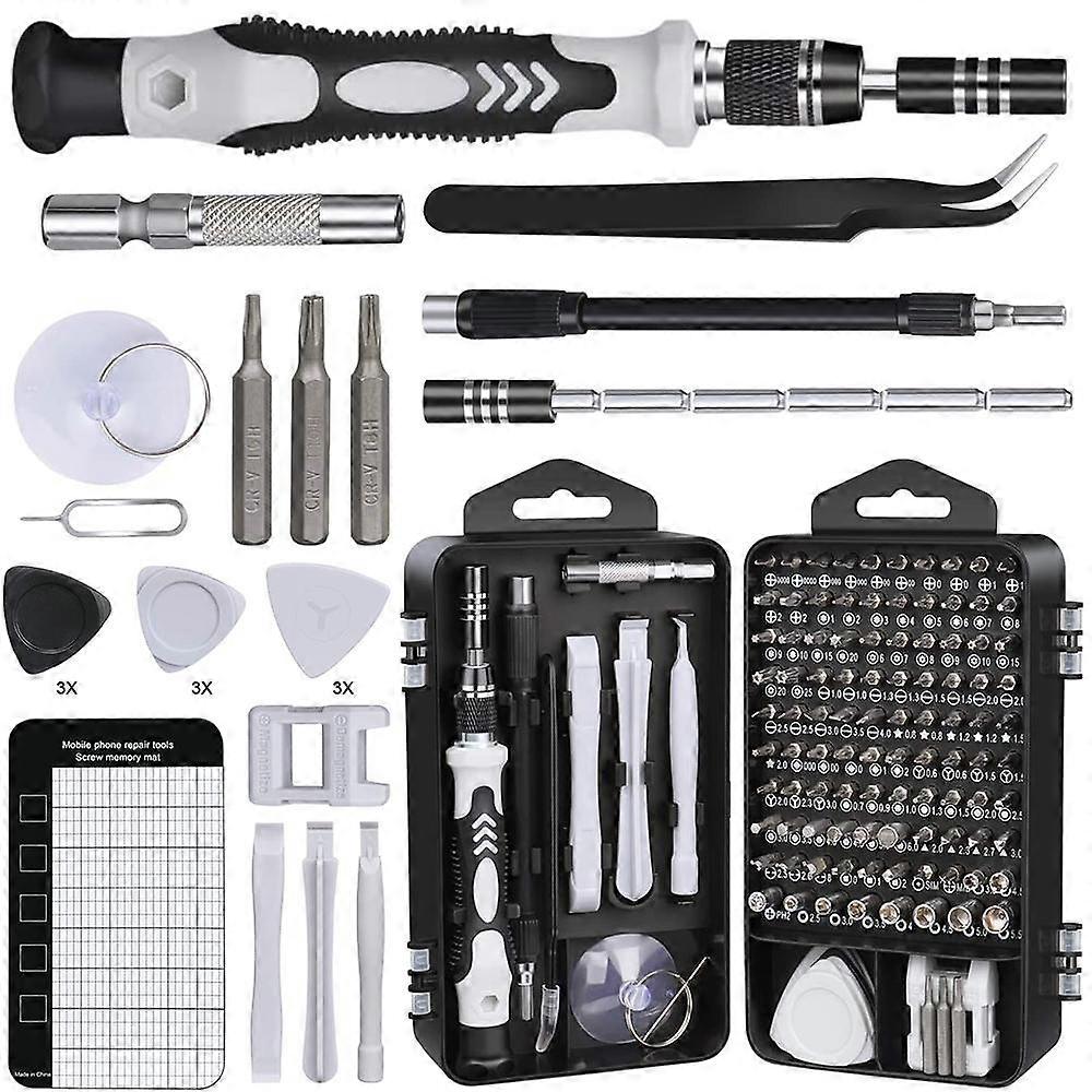 135 In 1 Precision Mechanic Screwdriver Tool Set and Opening Tool compatible with IPhone, PC, Laptop, IPad, Tablet