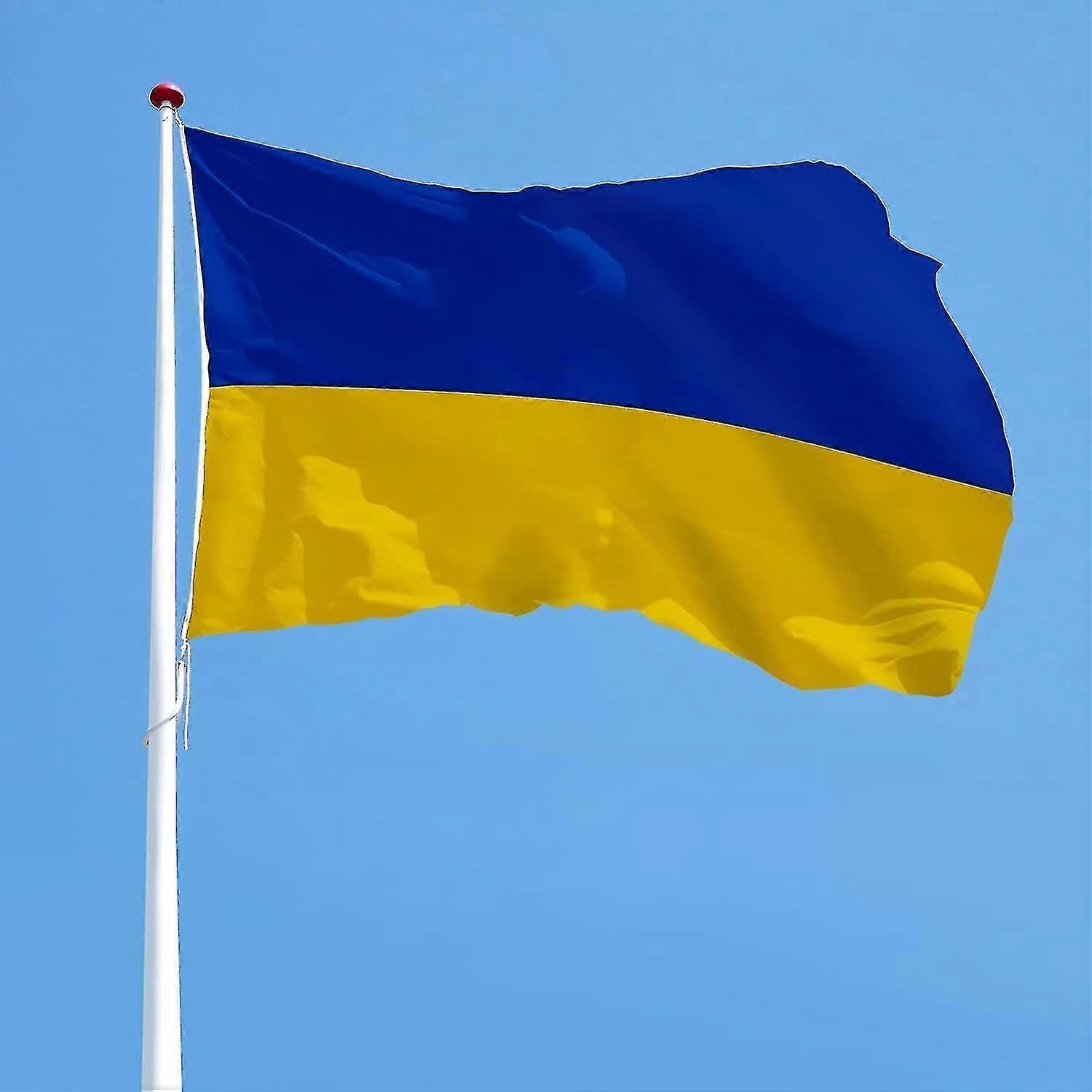 Ukraine Flag 5 X 3 Ft Large - Ukrainian