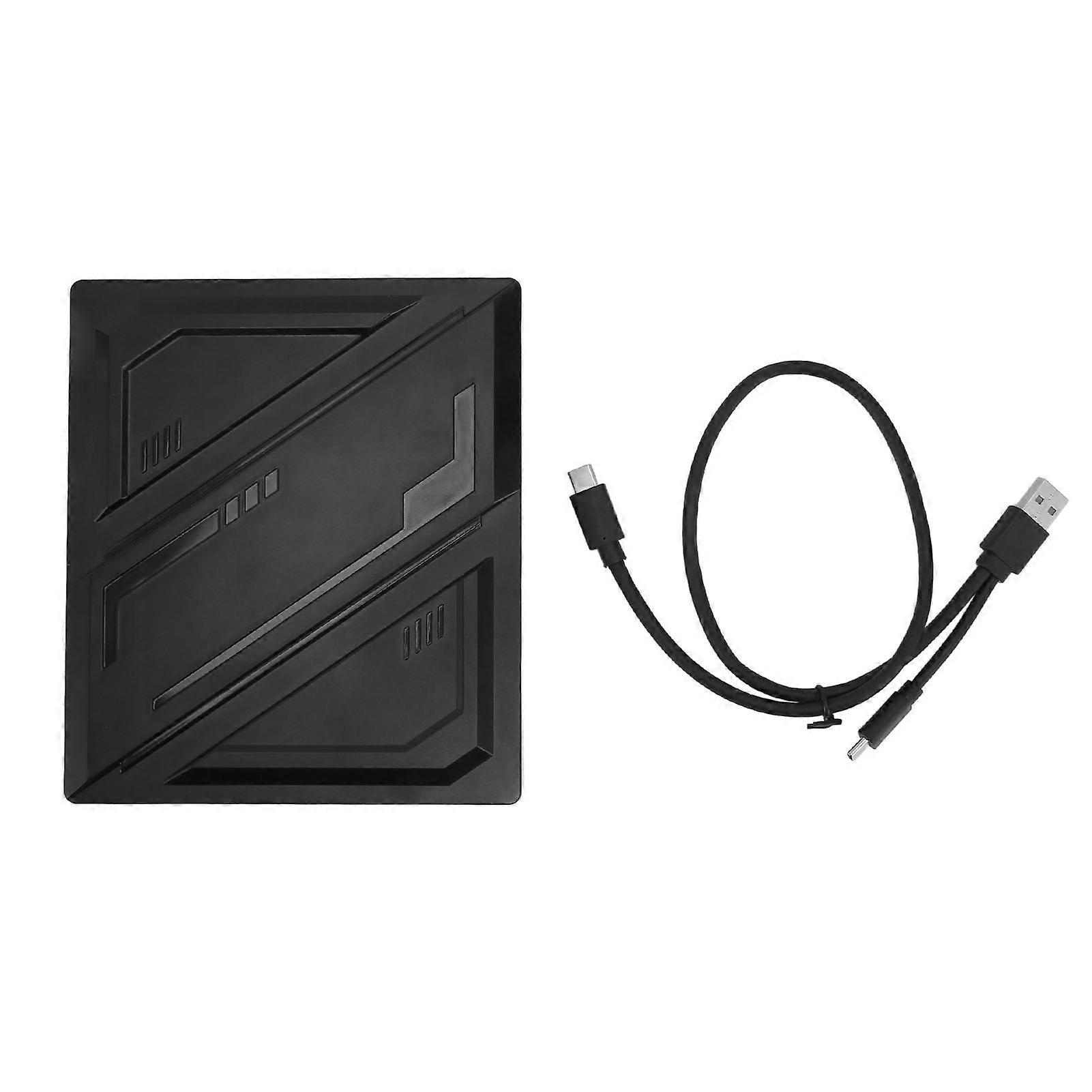 Ekstern CD DVD-drev Professional High Speed 5Gbps Type C USB 3.0 Portable CD DVD RW Burner til bærbar computer