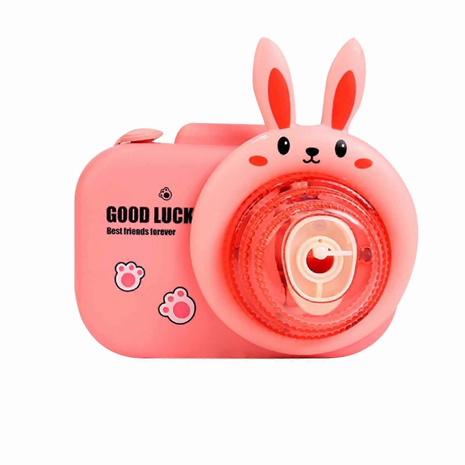 Fully automatic bubble machine children's electric bubble blowing toy girl cartoon bubble camera