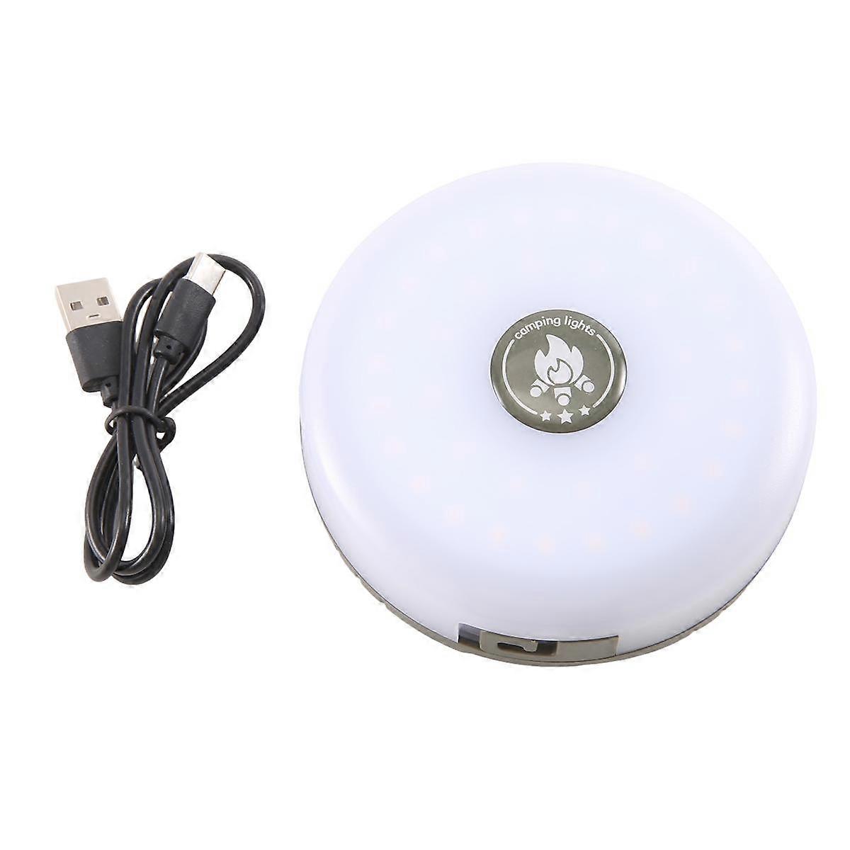 LED Camping Lights USB Rechargeable Colorful Warm Light 2-In-1 10M String Light Tape Measure Ambien