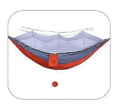 2 άτομο που κατασκηνώνει την αιώρα κήπων με την υπαίθρια αιώρα κρεβατιών κρεβατιών επίπλων κουνουπιών που επιπλέει τη δύναμη του αλεξιπτωτιστών που κοιμάται την ταλάντευση ύπνου φορητή κρεμά.