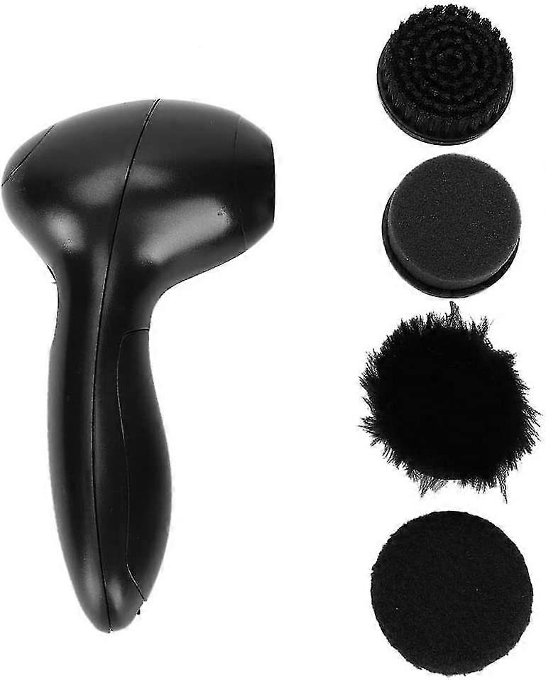 Portable Electric Clean Polisher,electric Shoe Polishing Machine Handheld Shoe Polisher Kit For Men Women Black 1pcs