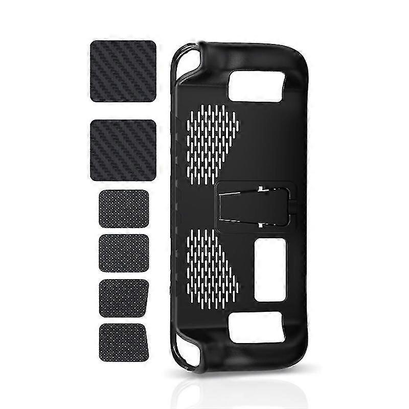 For Protective Shell TPU Protective Cover with Bracket Touchpad Button Sticker Set 7-Piece Set