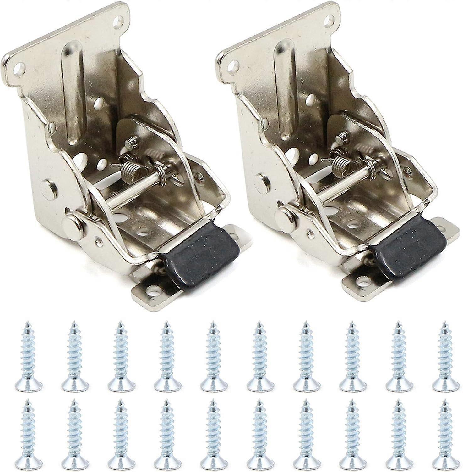 Folding Hinge 90 Degree Folding Shelf Hinge Hidden Bracket 2 Pieces With Screws Folding Hinge Furniture Table Frame and Chair Telescopic Legs for Tabl