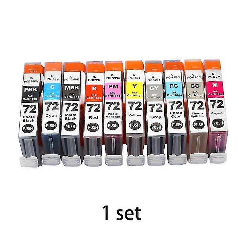 Συμβατό φυσίγγιο LNK για Canon 72 PGI 72panon Pixma Pro-10 Pro-10s Inkjet εκτυπωτής μελάνης κασέτα