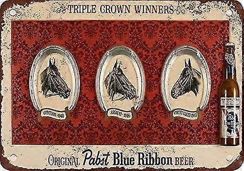 Schaefer Beer E Brooklyn Dodgers Vintage Look Reprodução Metal Tin Sign 8x12 polegadas OU 12x16 polegadas 