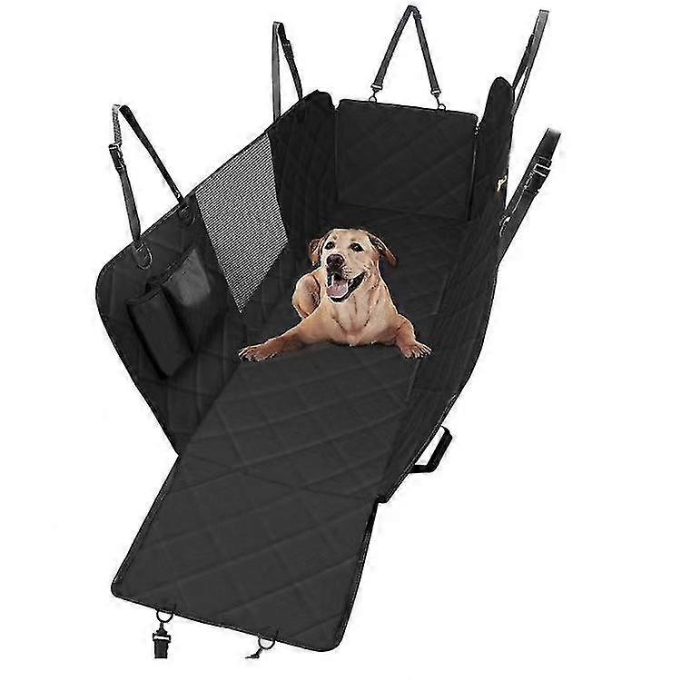 犬のための車のシートカバー、メッシュ窓が付いている後部座席のための100%防水のドッグシートカバー、車、トラック、SUV、ジープ、非のための傷つきにくい犬の車のハンモック