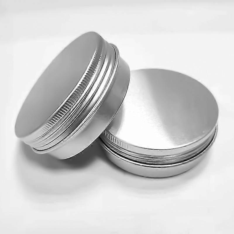 10 Pieces Empty Sample 10ml Aluminum Jars Empty Cosmetic Container Small Round Travel Tin Tin with M