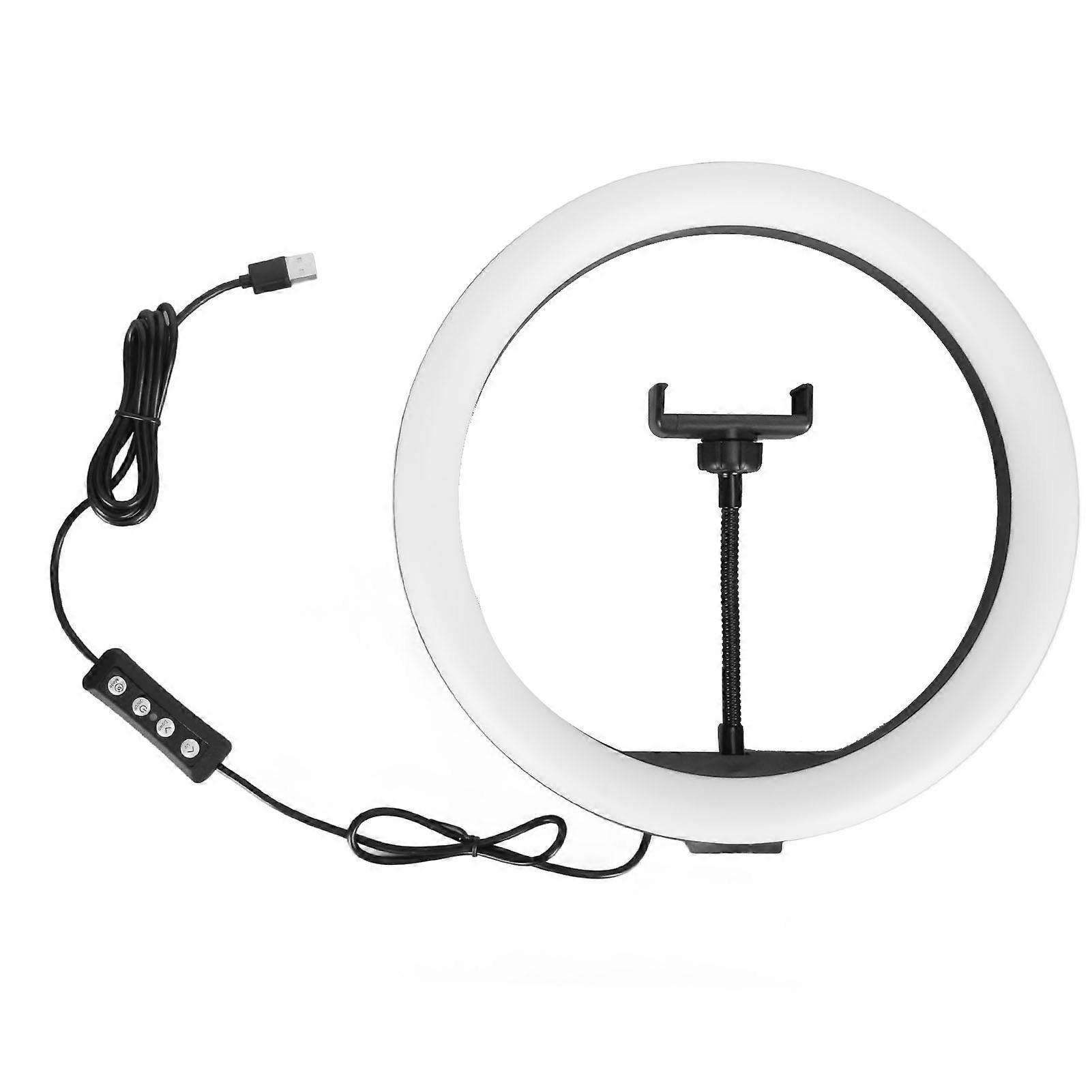 1 4 Threaded 162 LED Circle Light Energy-Saving Soft Illumination for Live Streaming Selfie Studio Lighting