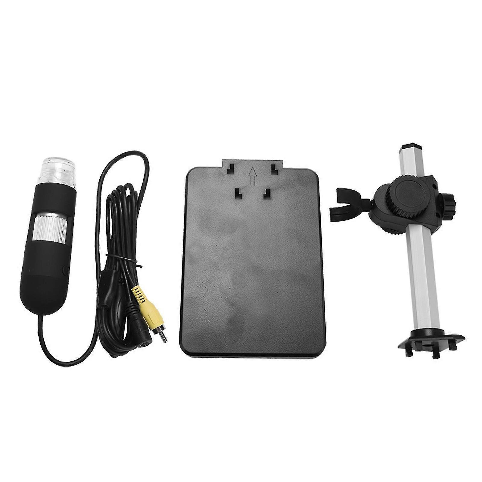 800X Magnifier 2MP Digital Electronic Microscope with AV Output for TV (US Plug)