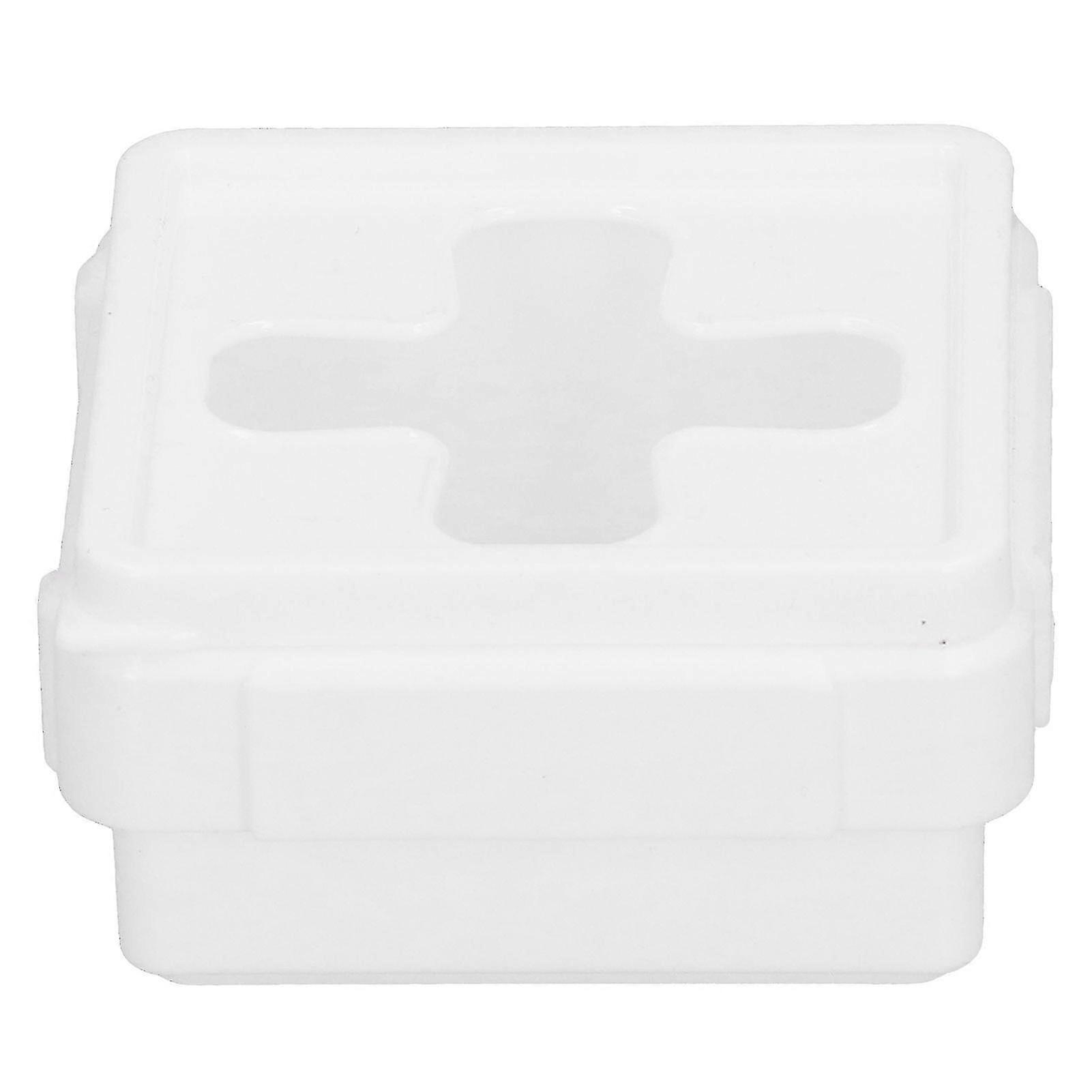 Desktop Organizer Small Square Storage Box for Tissue, Coins, and Small Hardware