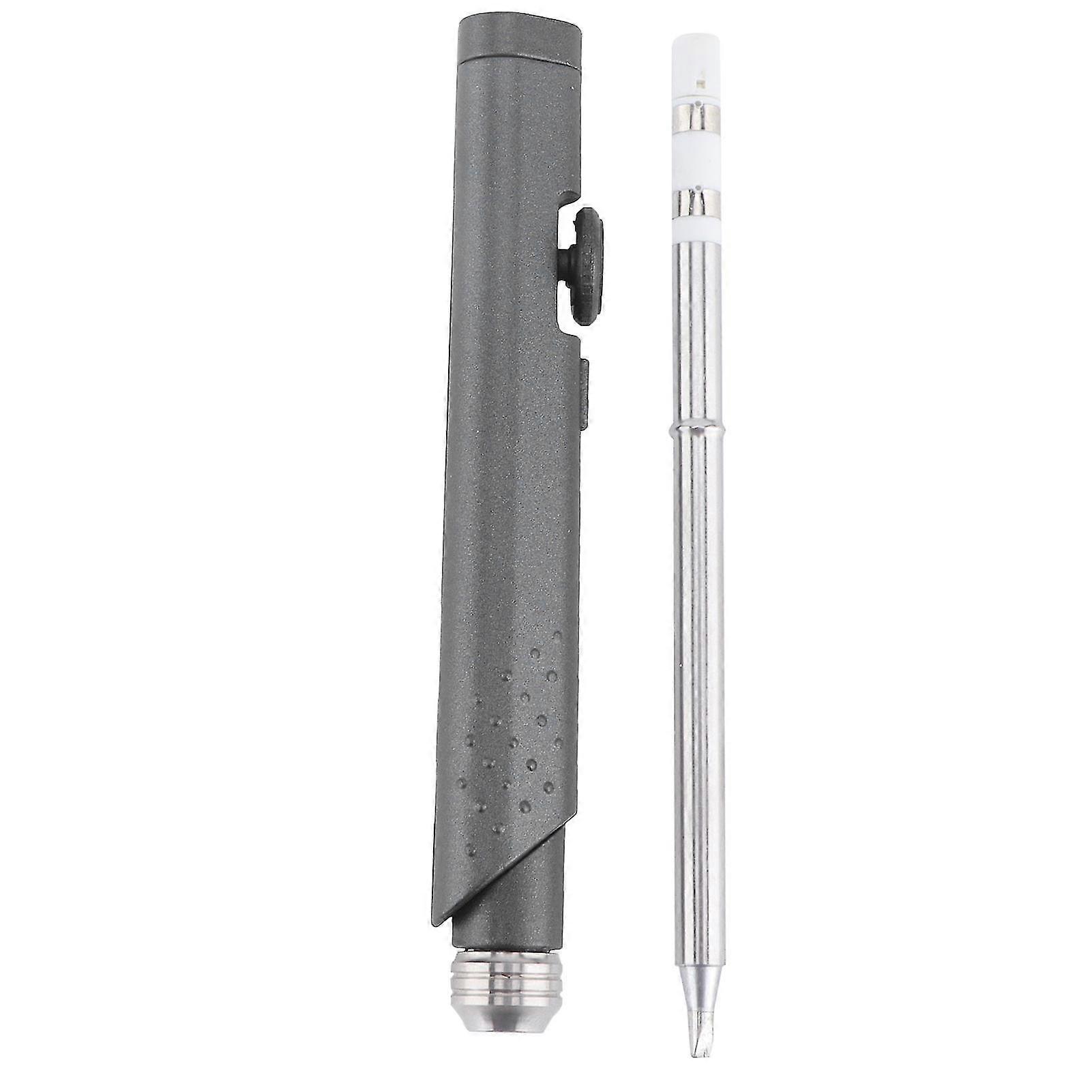 65W Portable Electric Soldering Iron Pen with Adjustable Temperature and Non-Slip Handle (SH72D24)