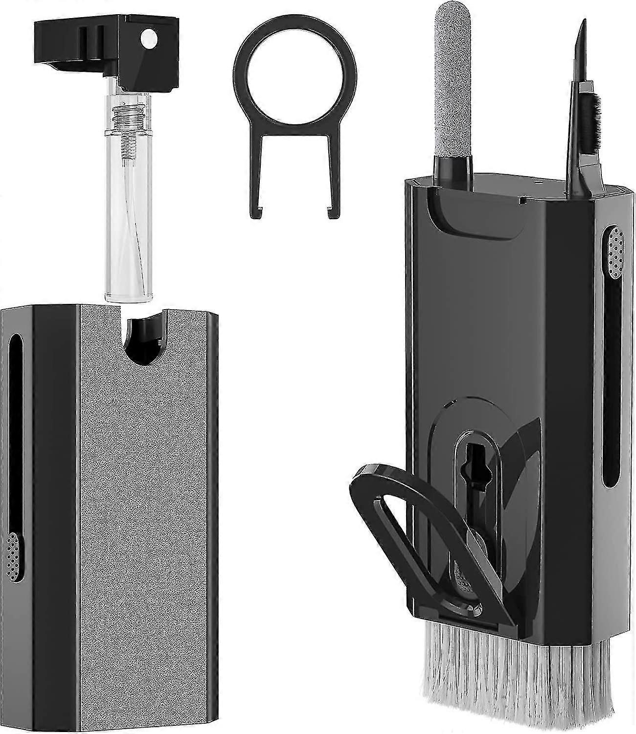 Kit de nettoyage électronique 8 en 1, kit de nettoyage du clavier avec brosse, outil de nettoyage multifonctionnel portable