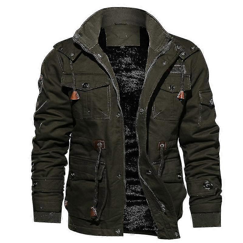 Men's Winter Jacket Jacket Thickened Heating Puppet Coat