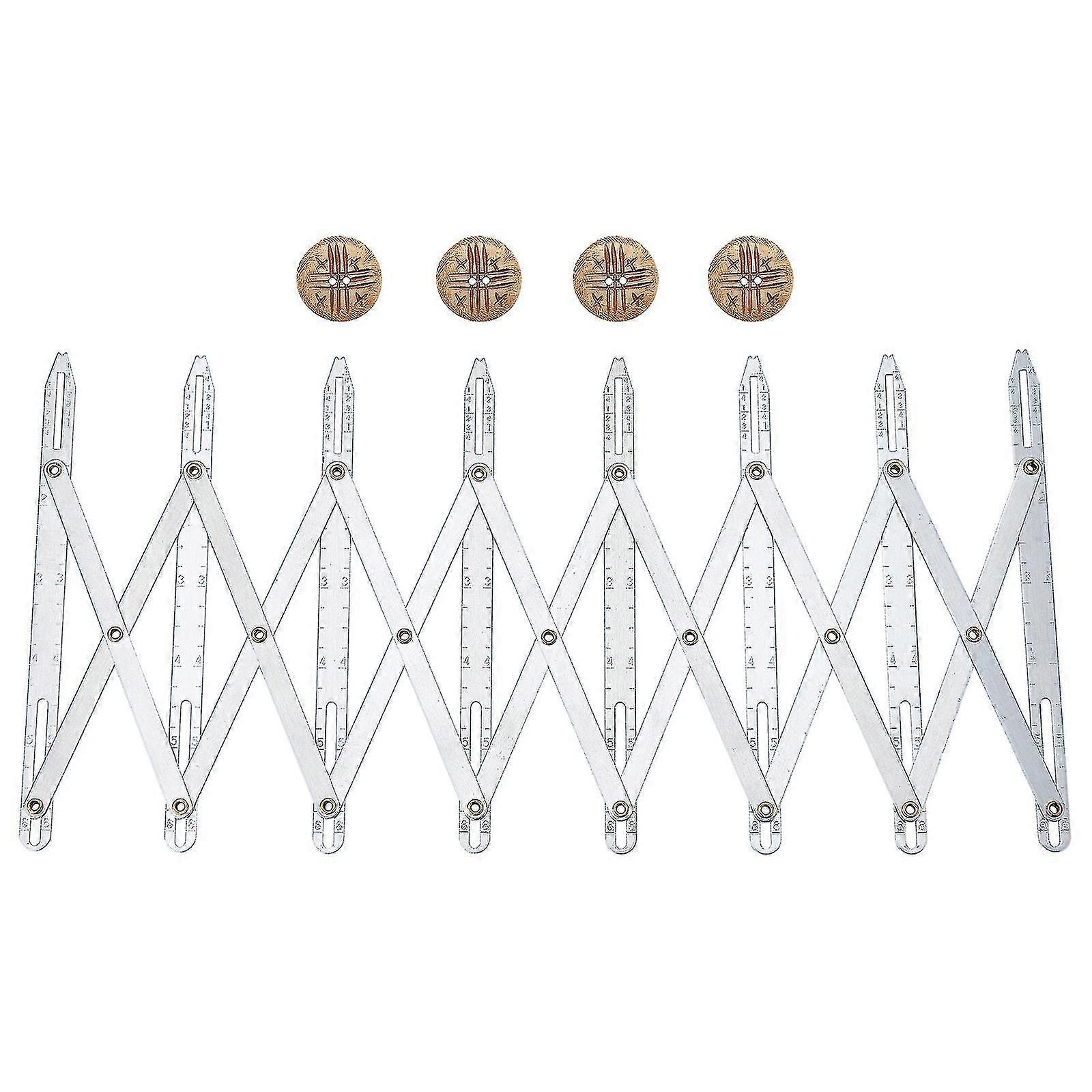 Simflex Utvide symåleraluminum Utvide symåler Knapp Guide Avstand Enhet