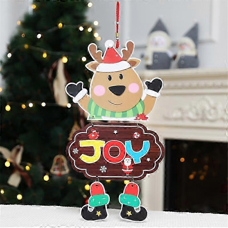 Merry Christmas Door Hanging Ornaments Pendan