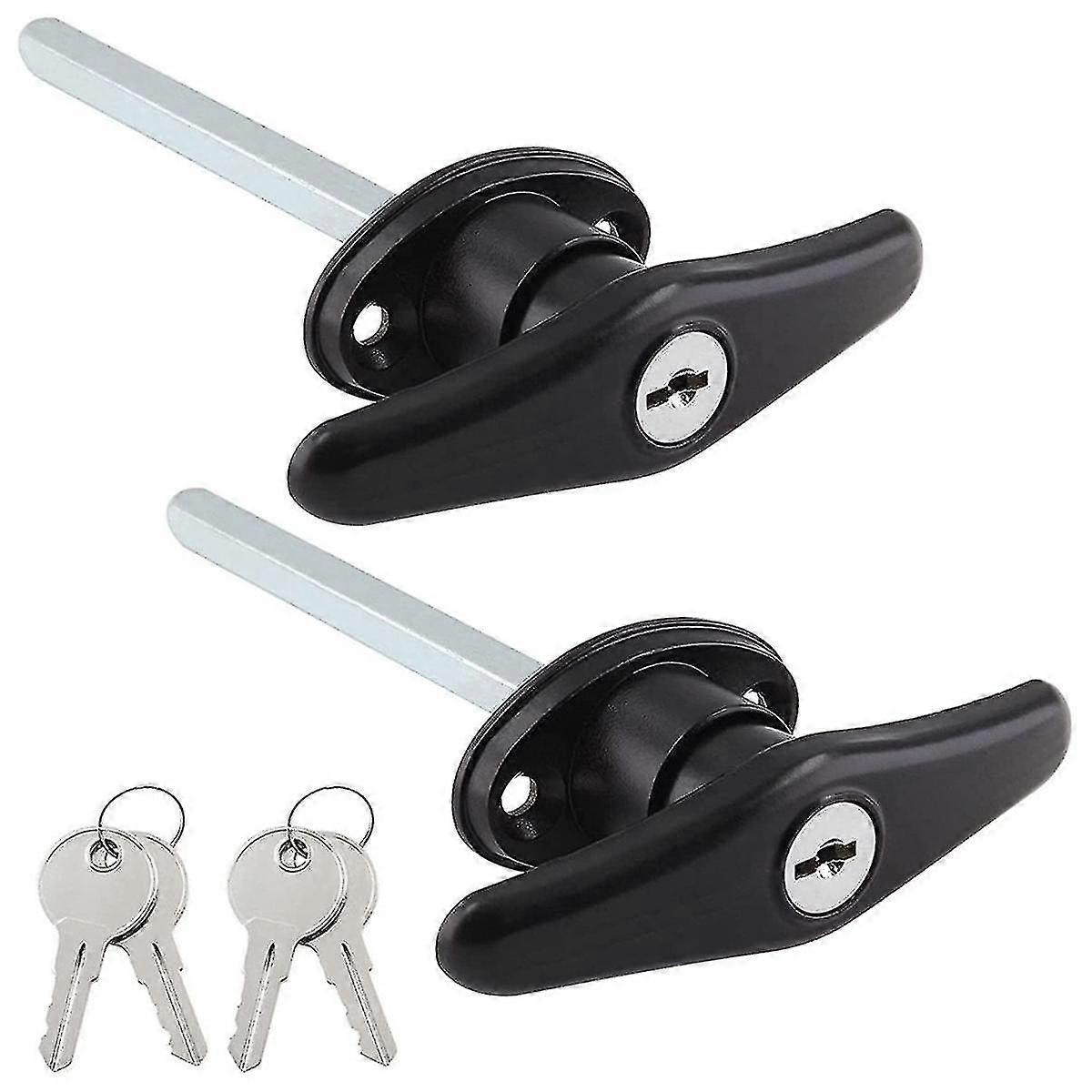 Κλείδωμα καπακιού φορτηγού T-Handles Campers Topper Lock, Campers Locks and Keys T-Handle Canopy Replacement Lock T-Lock