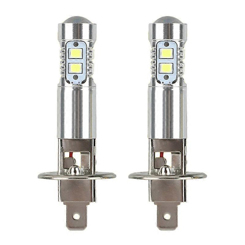 2x H1 LED Headlight Bulbs Conversion Kit High Low Beam Fog Light 100W 6000K