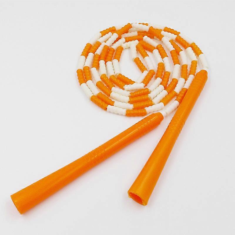 1PC Bamboo Jump Rope Kids-Soft Beaded Skipping Rope Adjustable Non Slip Handle Jumping Rope Skipping fitness equipments