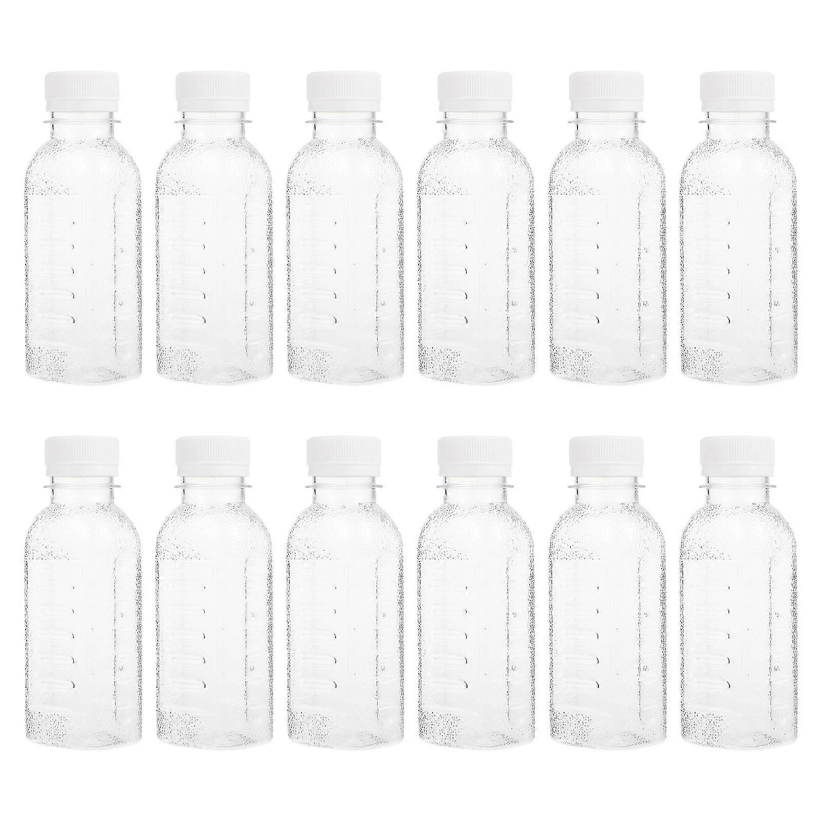 12pcs Multipurpose Juice Bottles Beverage Storage Bottles Water Containers