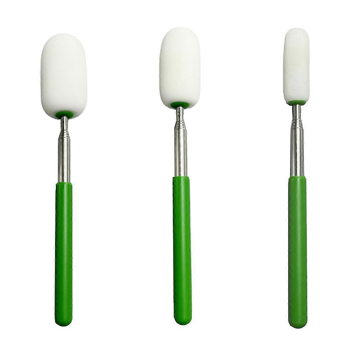 Telescoping Sponge Stick,3pcs Adjustable Sponge Rods for Water Removal From Tall or Narrow Pottery,