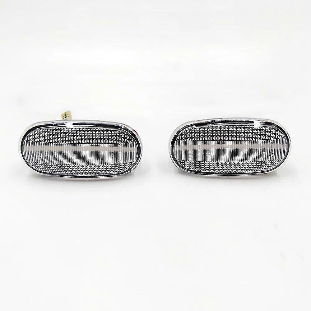 2PCS For Mitsubishi Pajero Mirage Legnum Gelent 1998-2005 Dynamic Side Marker Turn Signal Sequential Blinker indicator Lights