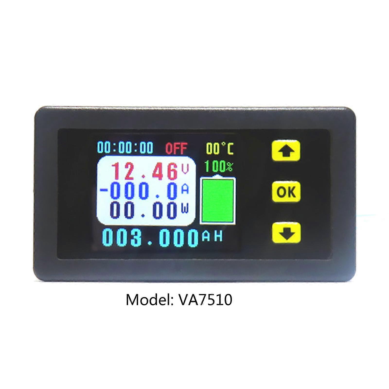 Battery Monitor Battery Tester Voltage Current Meter Battery Coulomb Meter
