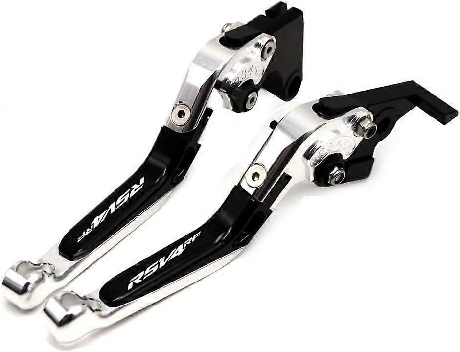 Motorcycle Adjustable Folding Extendable Brake Clutch Lever for Aprilia RSV4 RF RSV4 RSV4/RSV4 Factory RSV Mille/R (Green,RSV Mille/R 1999-2003)