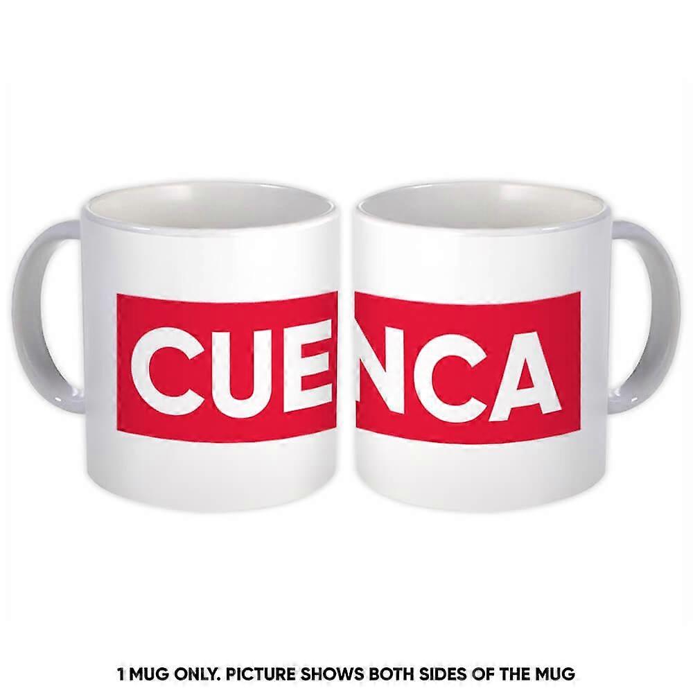 Gift Mug: Cuenca Ecuador Red