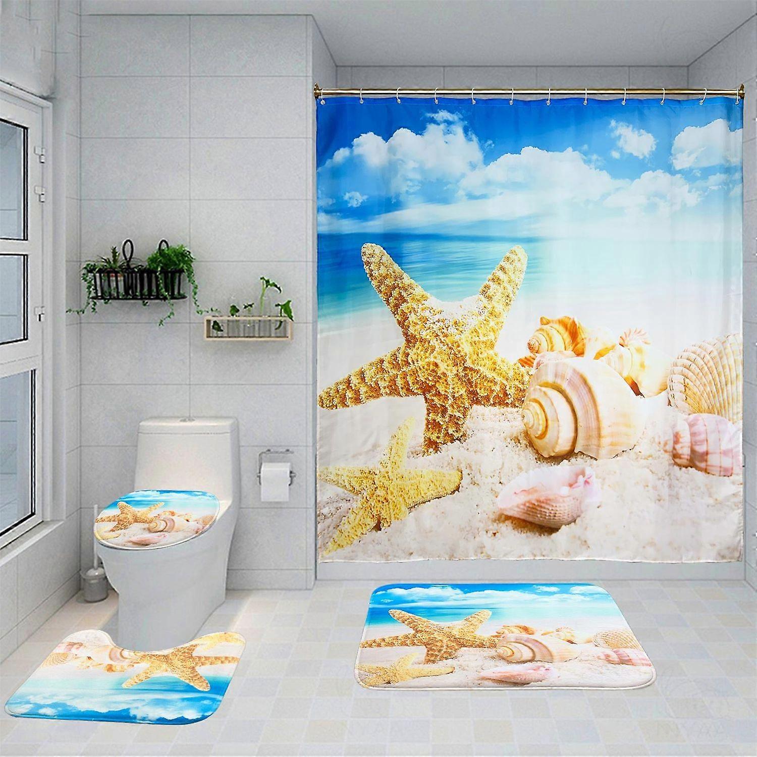 Baderom Dusj Gardin Design Stil - 736