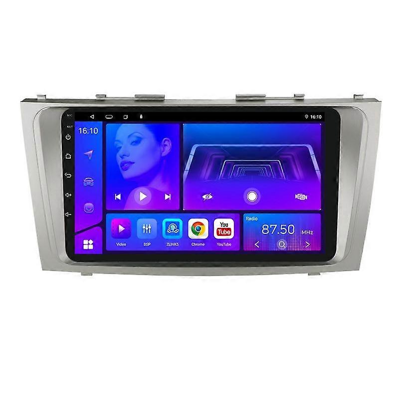 2 Din For Toyota Camry 6 2006-2011 Carplay 4G WIFI Android Auto Car Radio Player Stereo Car Multimedia Video player GPS Navigation DSP RDS