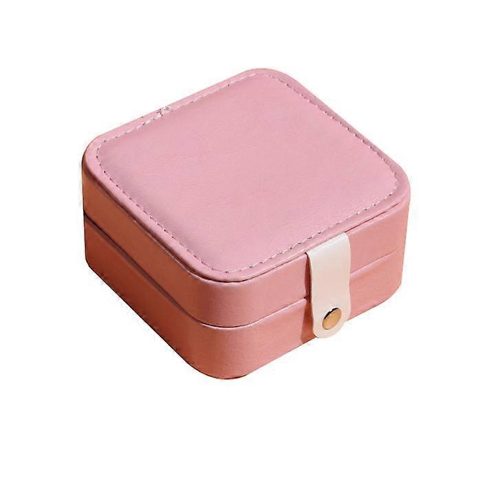 PU Simple single-layer creative portable jewelry storage box