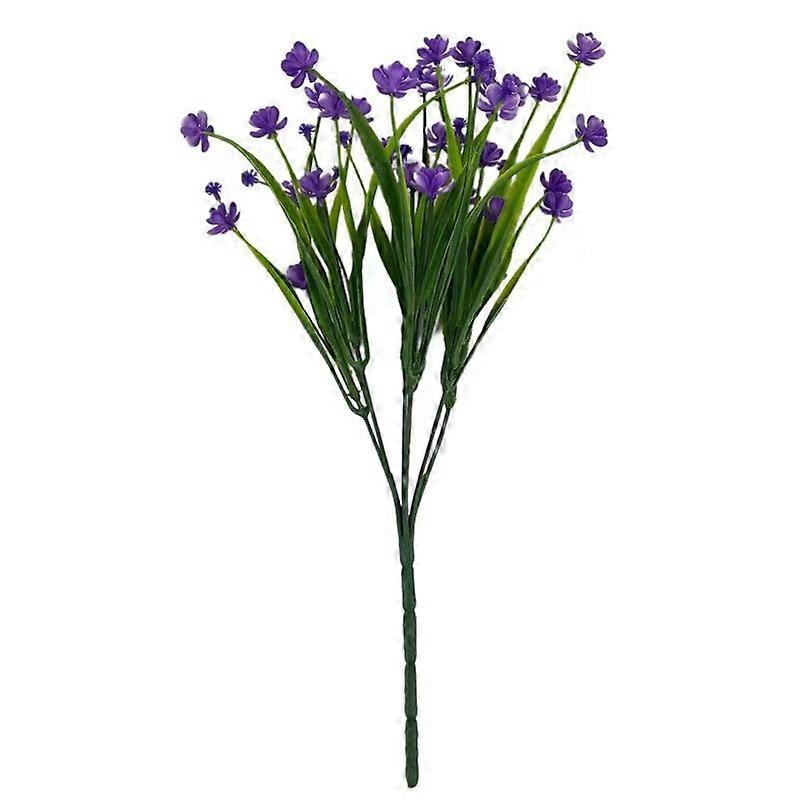 1 Bunch Artificial Flower Decorative Nice-looking Bright-colored 7 Head Aquatic Simulation Flower Home Decor JIKAIX