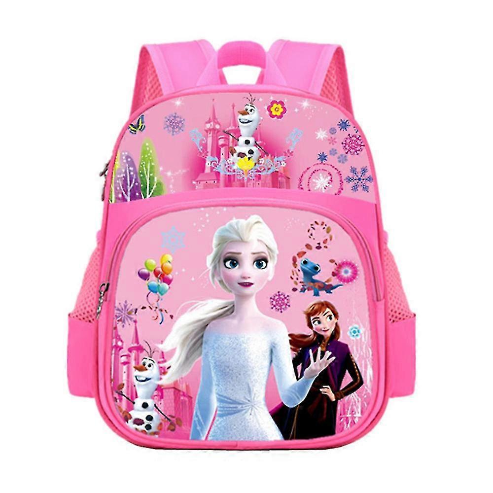 Cartoon Character Printed Kindergarten Bag Toddler Kids Boys Girls Frozen Spider-man Backpack Preschool School Bags Lightweight Bookbag