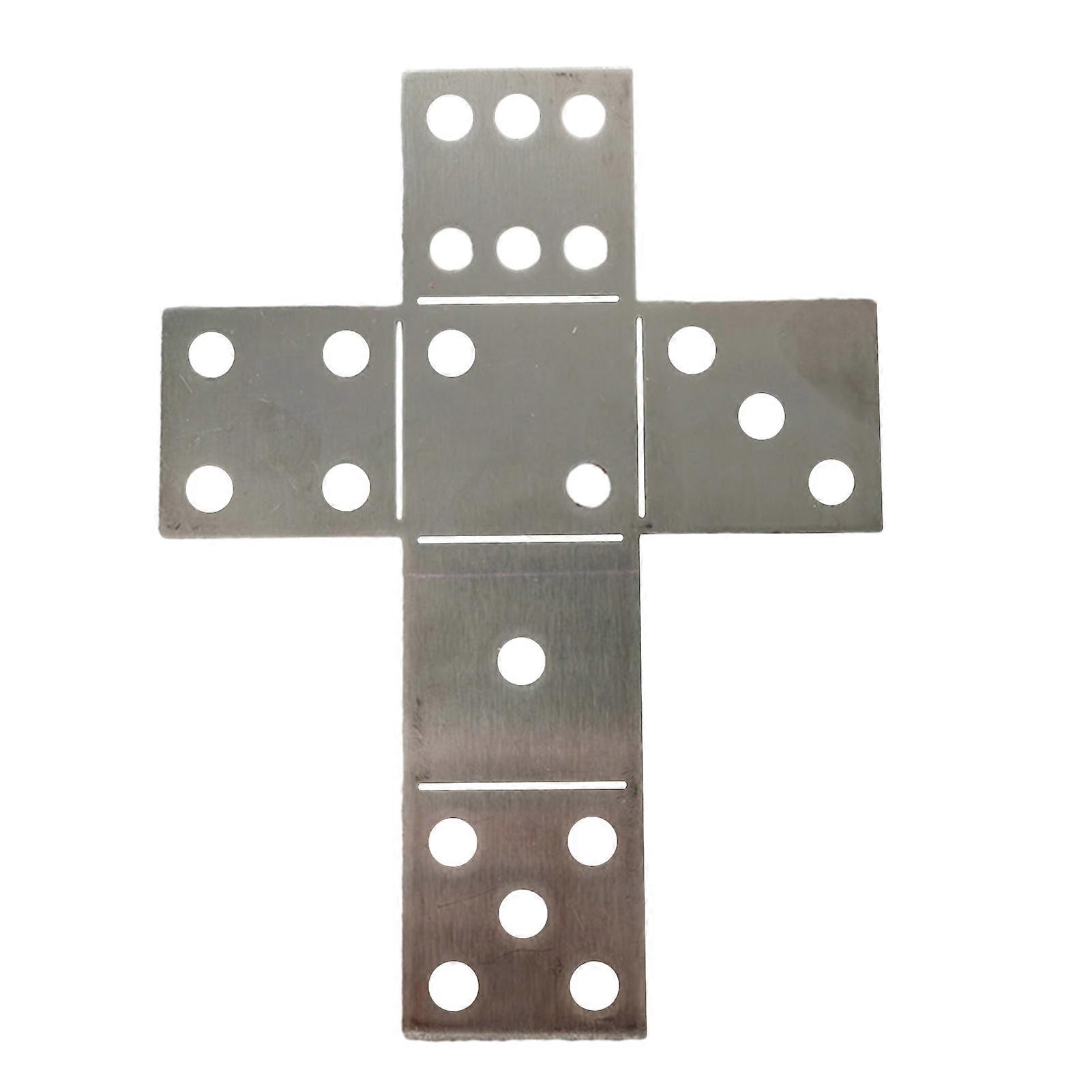 Welding Kit Dice 16 Gauge Welding Plate DIY Cube High Strength Rustproof Easy to Connect Beginner Welder Practice Tool_xi
