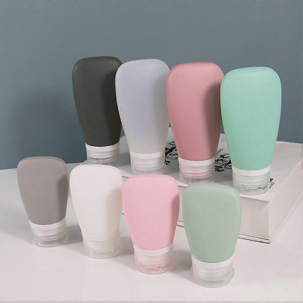 1Pc 60ml Empty Silicone Travel Packing Press Bottle for Lotion Shampoo Bath Container Portable Bottle Soap Dispensers