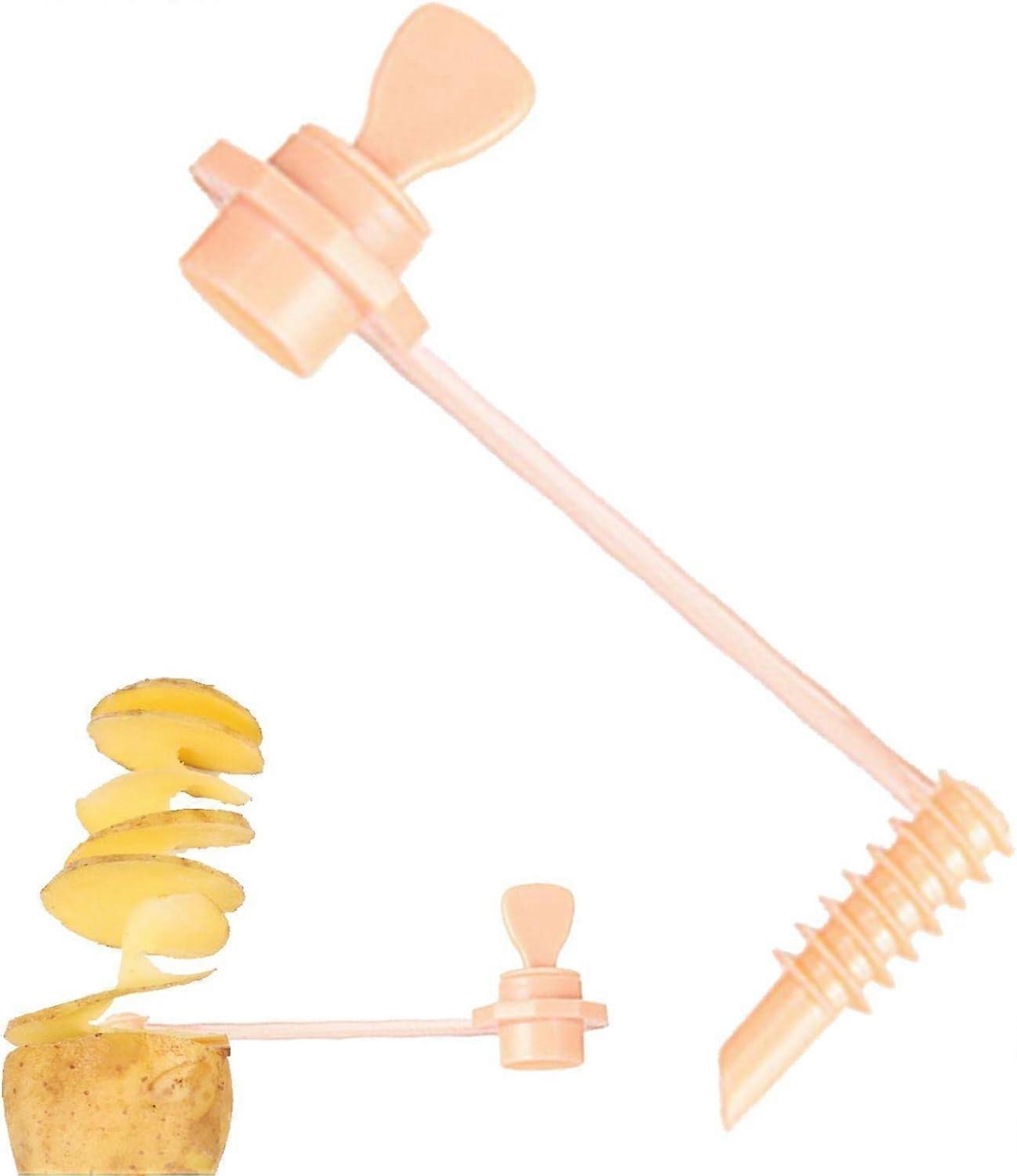 Vegetable Fruit Slicer, Manual Screw Slicer - Manual Carrot Slicer, Potato Cucumber Screw Cutter, ABS Resin Vegetables Cutting Tools