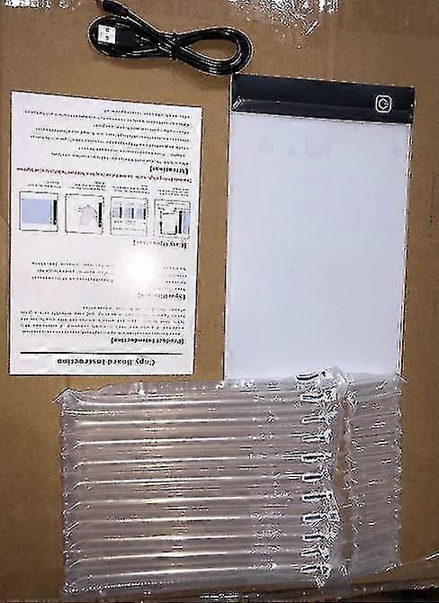 A5 Led Drawing Tablet Thin Art Stencil Drawing Board Light Box Tracing Table Pad